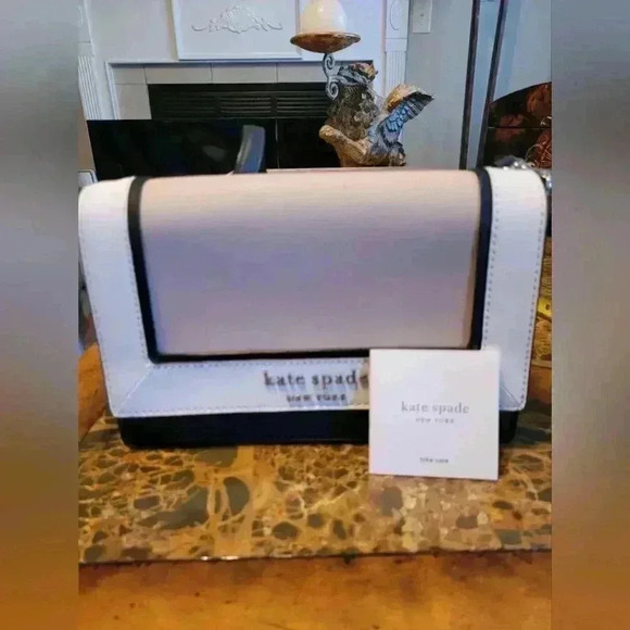 Kate Spade tricolored crossbody with silver hardware - Picture 6 of 11